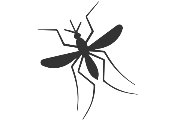 Hero icon of mosquito - graphic design