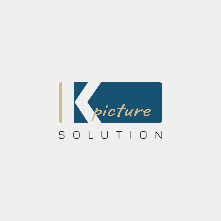 logo design for K Picture Solution in Phnom Penh - graphic design cambodia